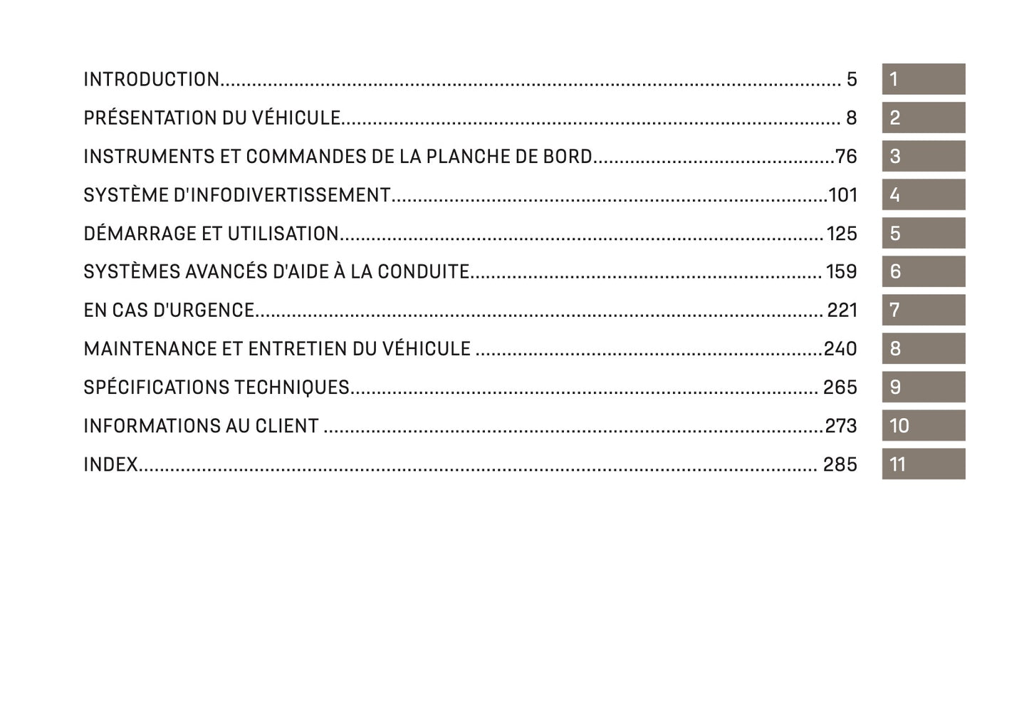 2026 DS Automobiles N7 Owner's Manual | French