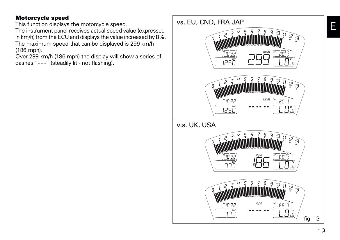 2009 Ducati 1098 R/1098 R Bayliss Owner's Manual | English