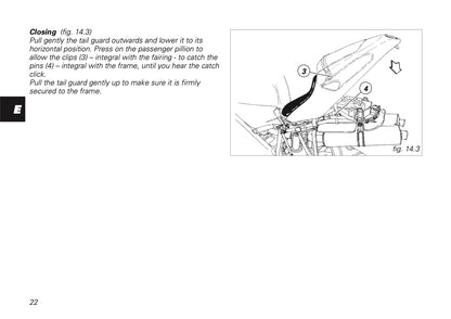 2001 Ducati 748/996 Owner's Manual | English US