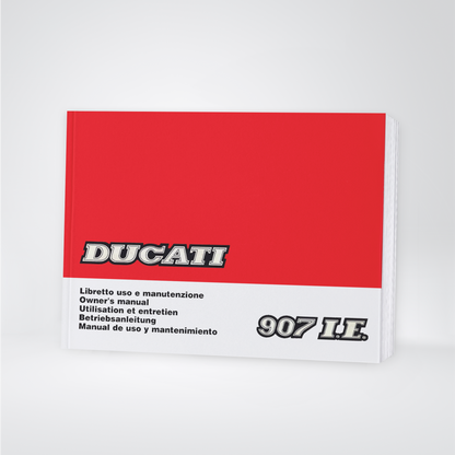 1991 Ducati 907 I.E. Gebruikershandleiding | Engels