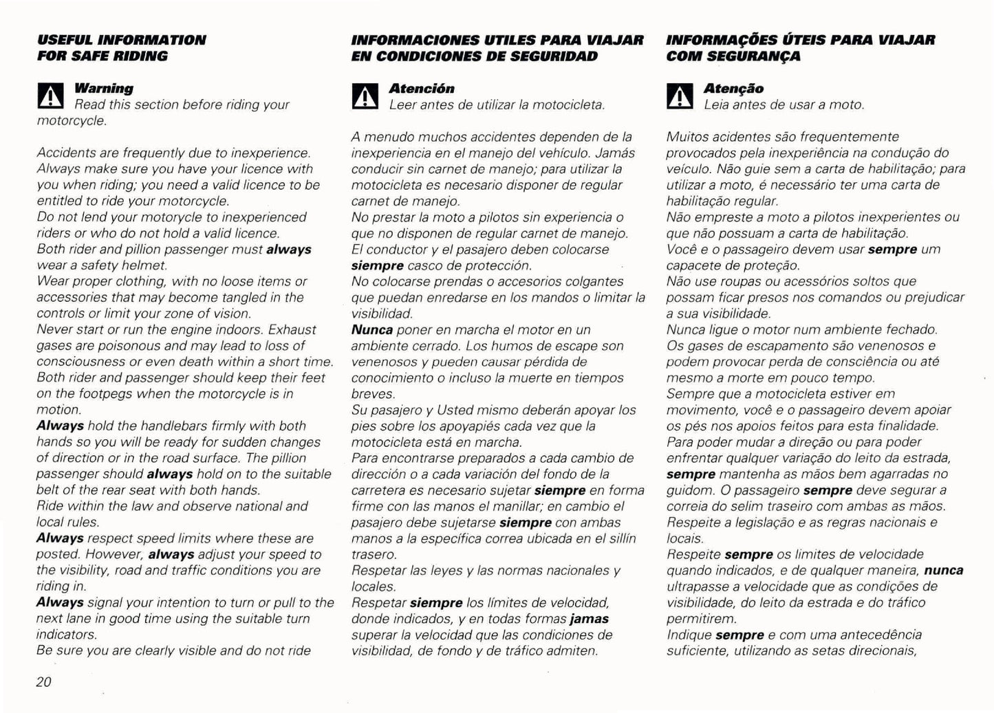 1998 Ducati 916/748 Owner's Manual | English