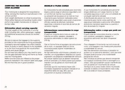 1998 Ducati 916/748 Owner's Manual | English