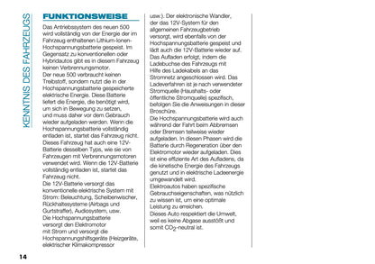 2025 Fiat 500e Bedienungsanleitung | Deutsch