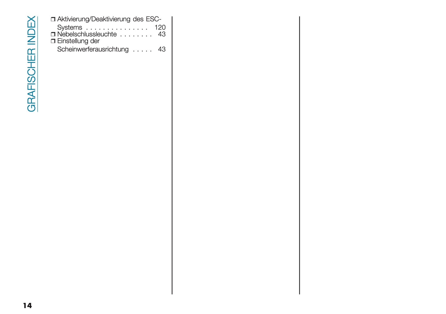 2026 Fiat 500 Owner's Manual | German