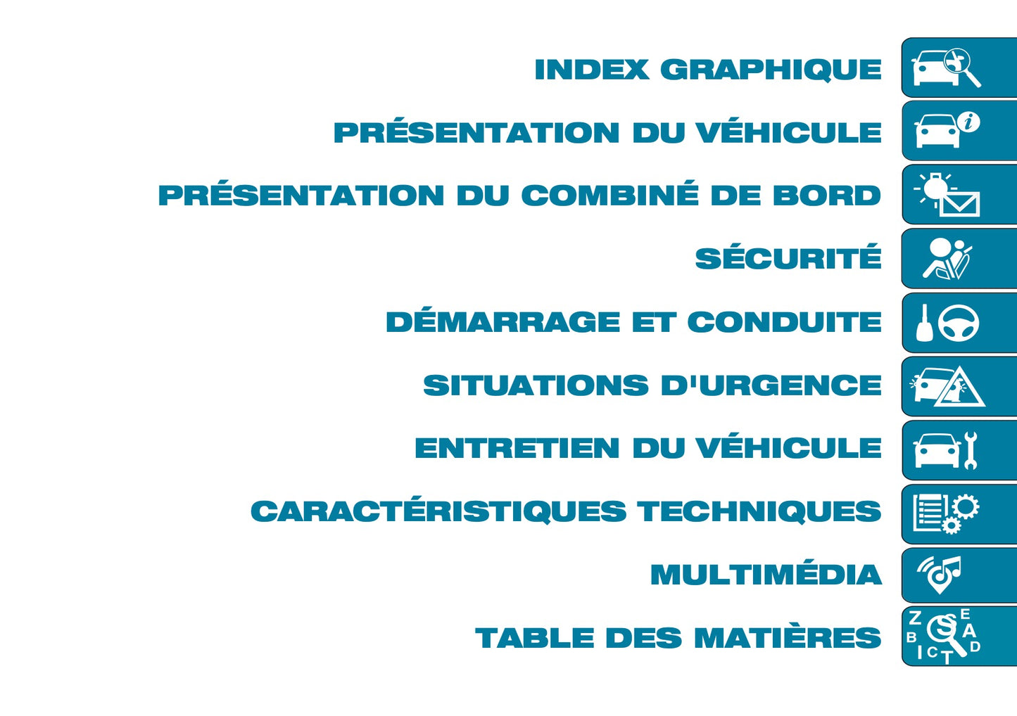 2025 Fiat 500e Owner's Manual | French