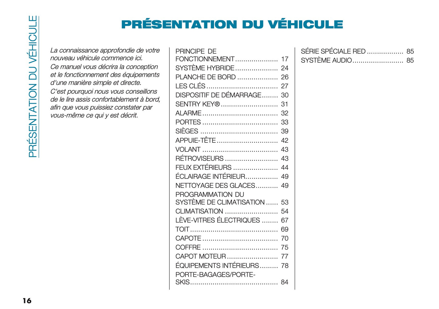 2026 Fiat 500 Owner's Manual | French