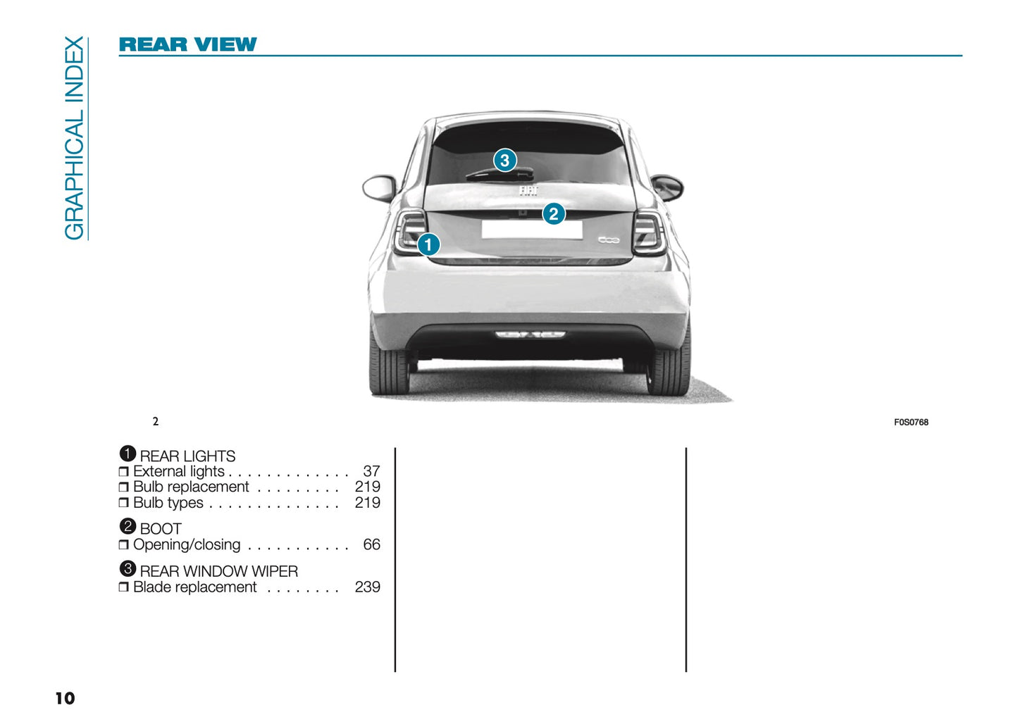 2022-2023 Fiat 500 Owner's Manual | English