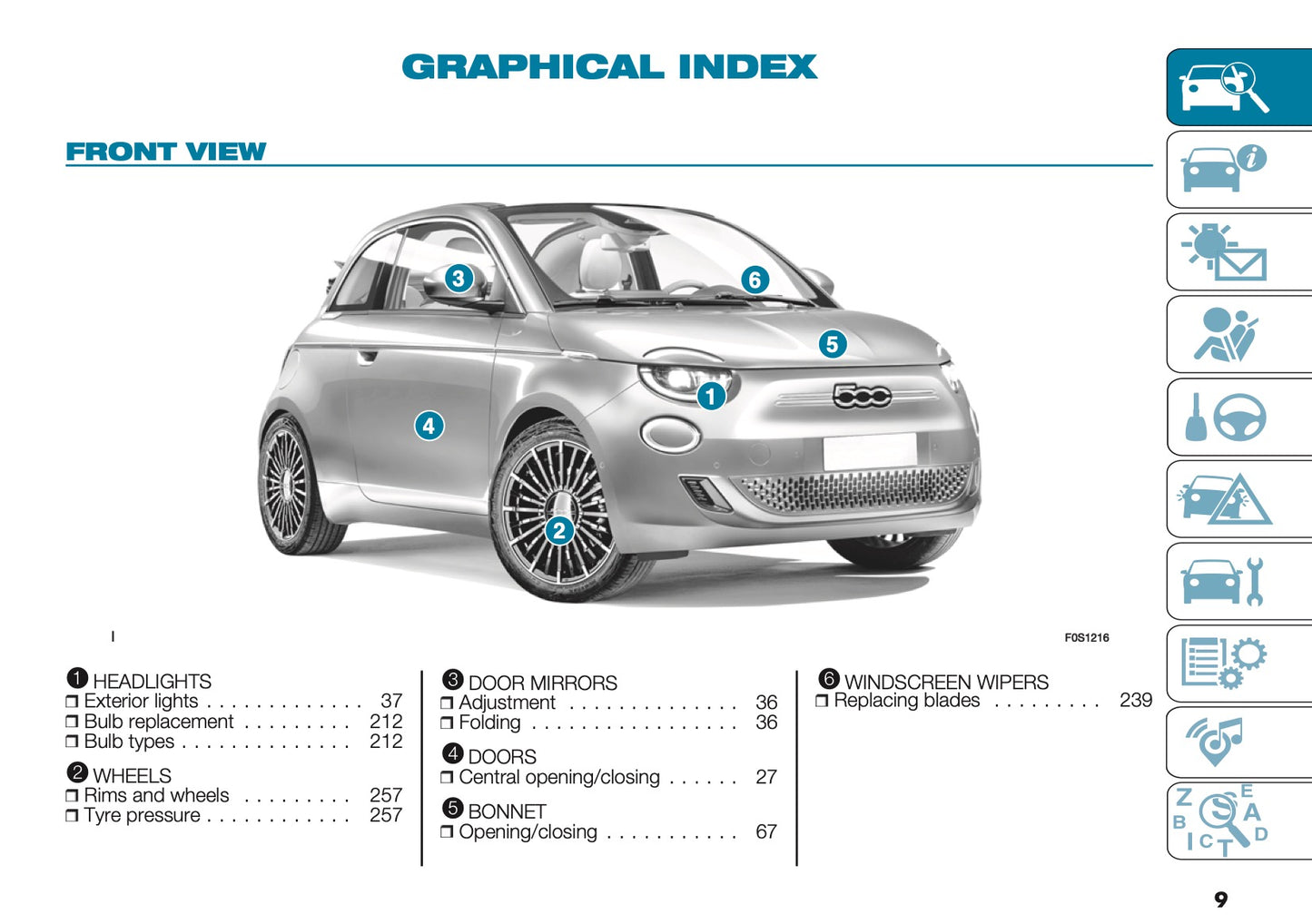 2022-2023 Fiat 500 Owner's Manual | English