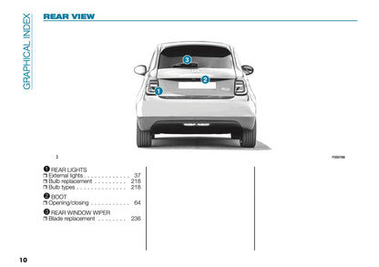 2025 Fiat 500e Owner's Manual | English