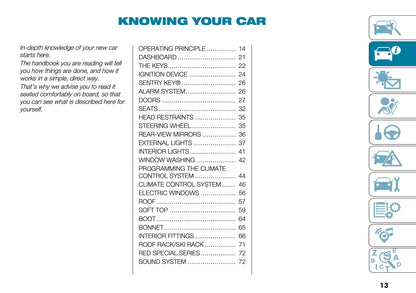 2025 Fiat 500e Owner's Manual | English