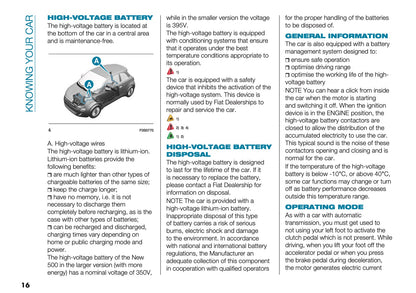 2025 Fiat 500e Owner's Manual | English