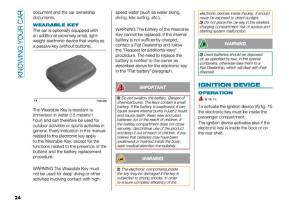 2025 Fiat 500e Owner's Manual | English