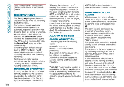 2025 Fiat 500e Owner's Manual | English