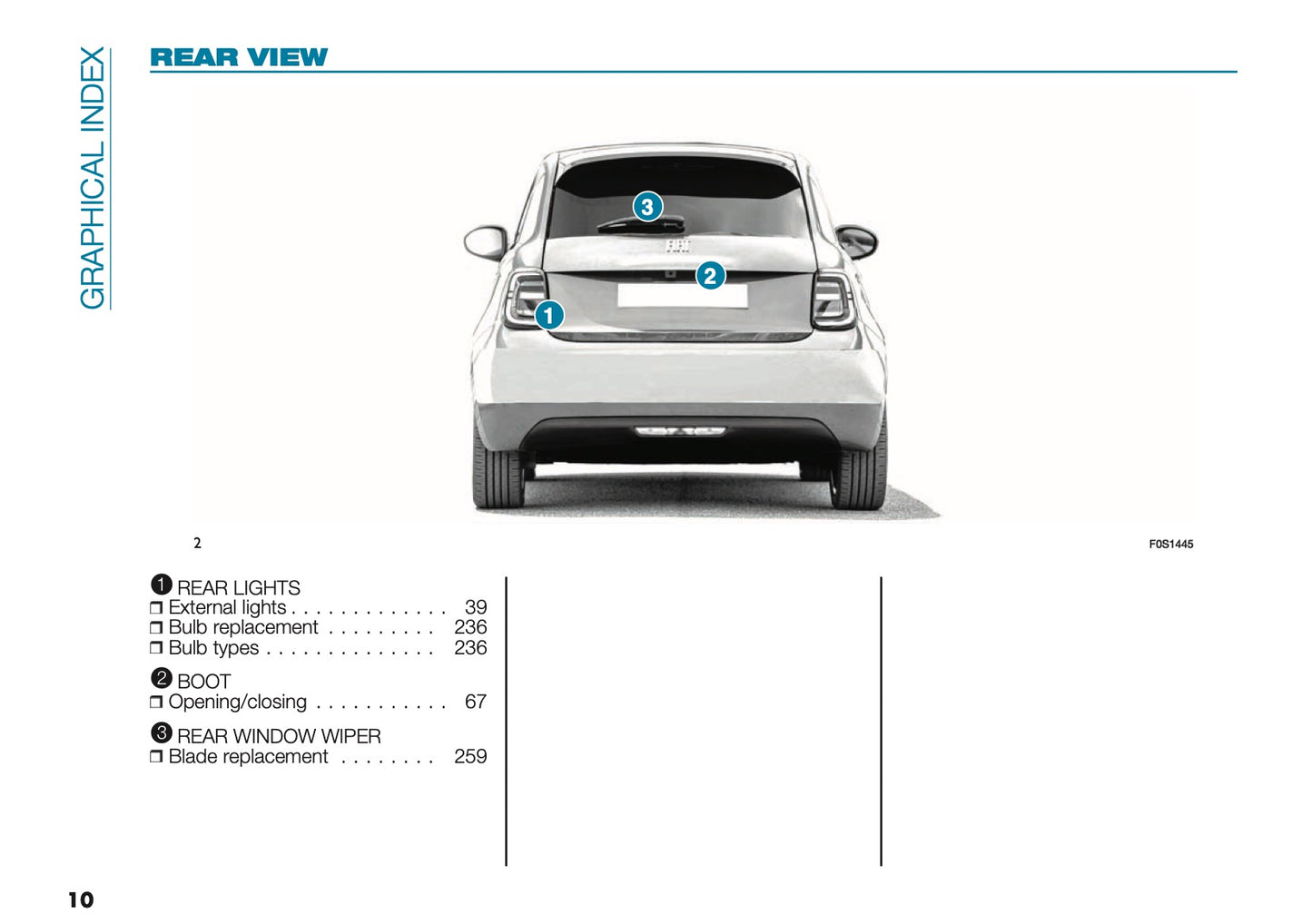 2026 Fiat 500 Owner's Manual | English