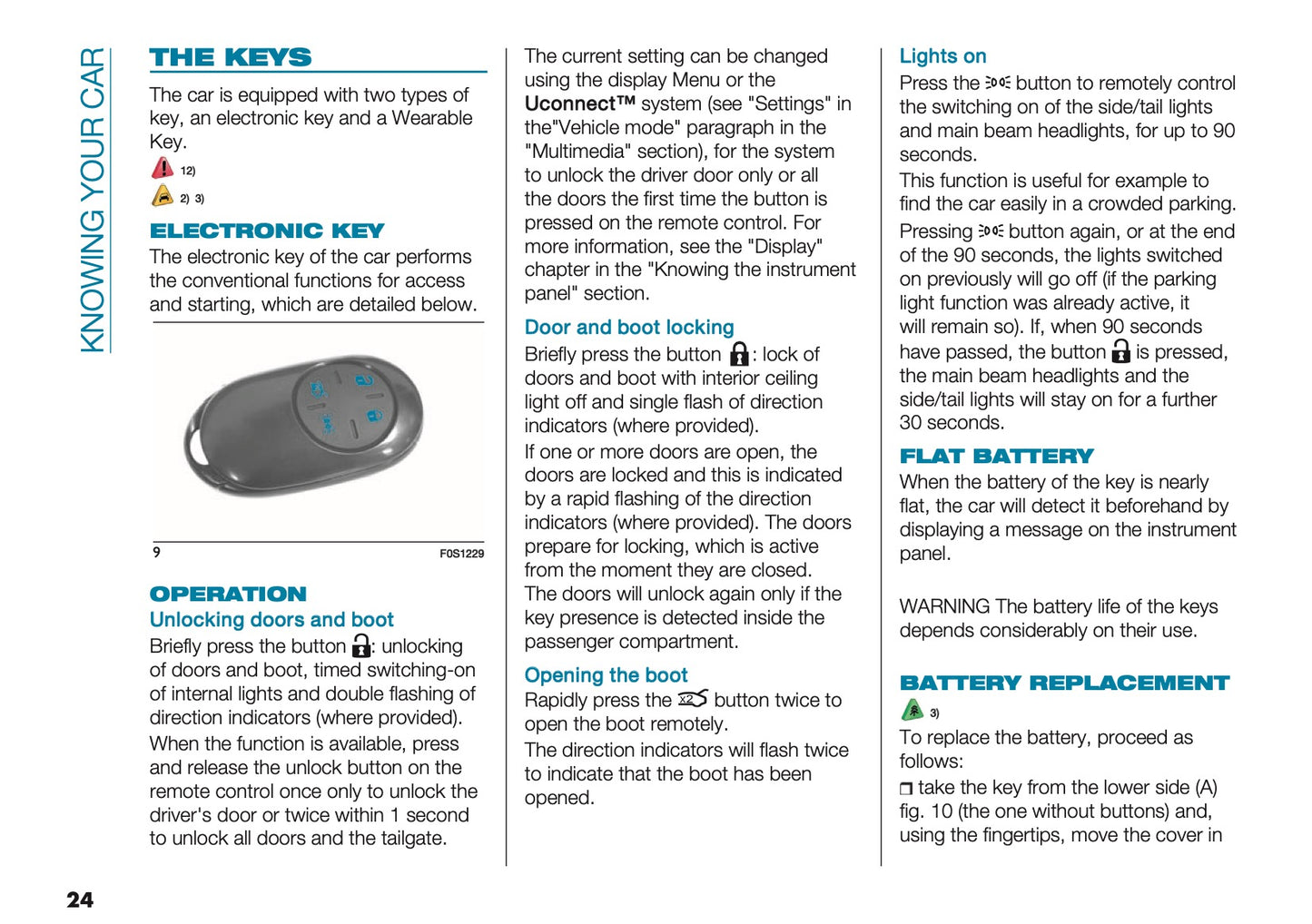 2026 Fiat 500 Owner's Manual | English