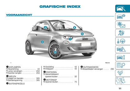 2026 Fiat 500 Gebruikershandleiding | Nederlands