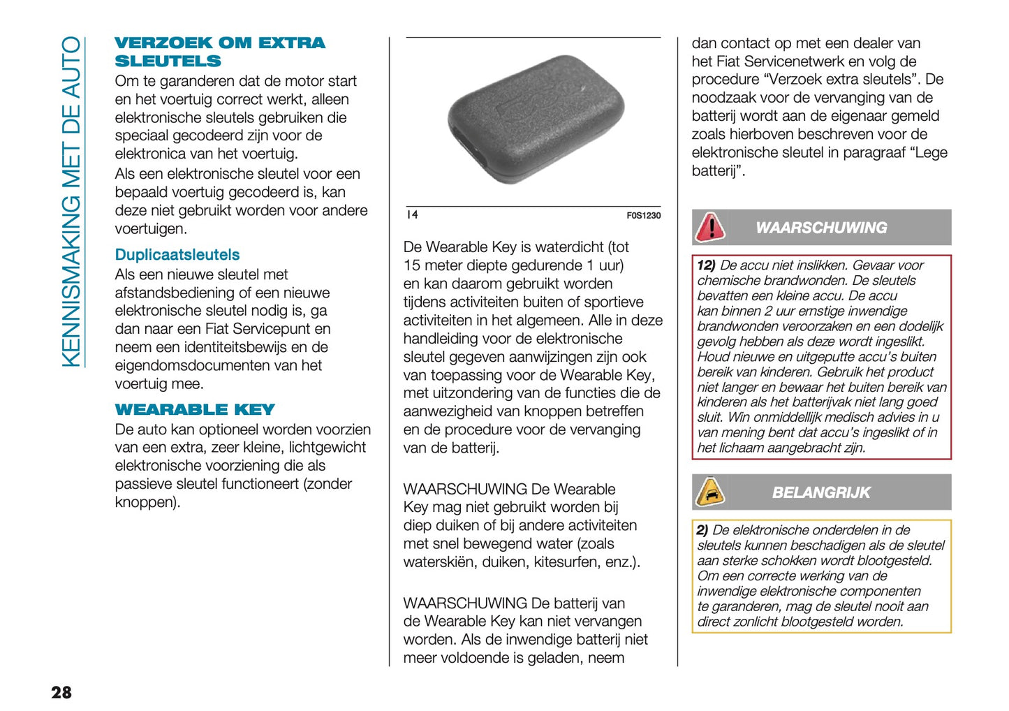 2026 Fiat 500 Gebruikershandleiding | Nederlands