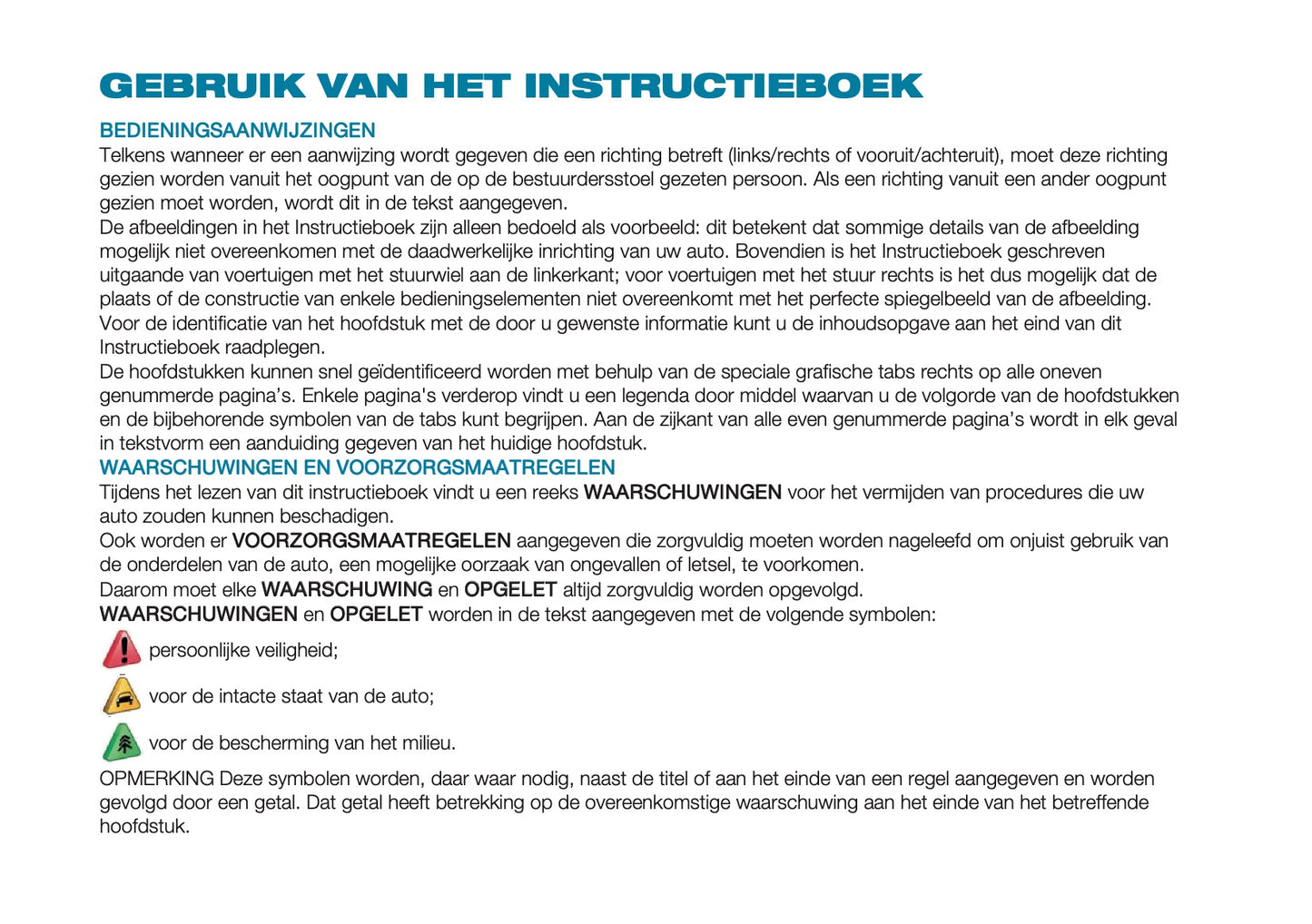 2026 Fiat 500 Gebruikershandleiding | Nederlands