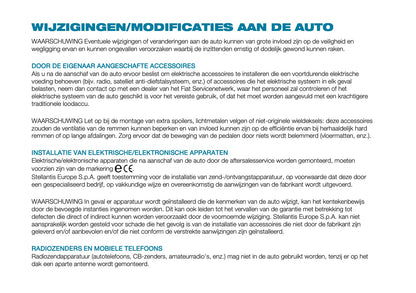 2026 Fiat 500 Gebruikershandleiding | Nederlands