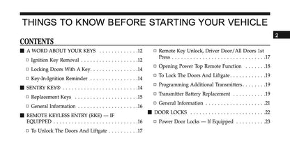 2014 Fiat 500/500C Owner's Manual | English US