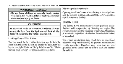 2014 Fiat 500/500C Owner's Manual | English US