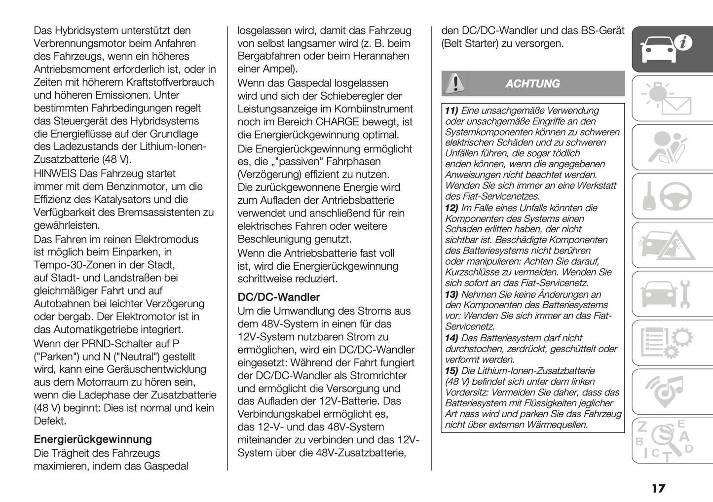 2026 Fiat 600 Owner's Manual | German