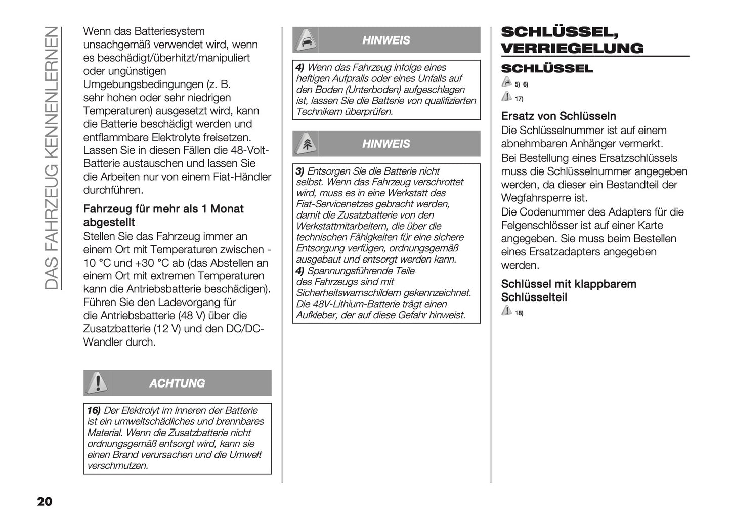 2026 Fiat 600 Owner's Manual | German