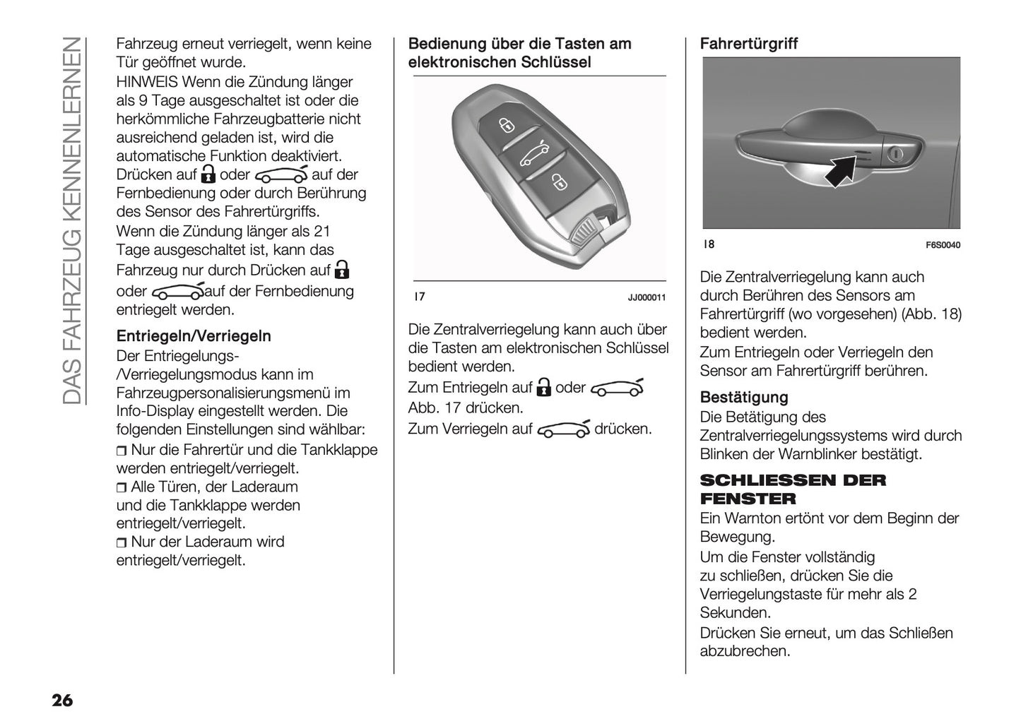 2026 Fiat 600 Owner's Manual | German