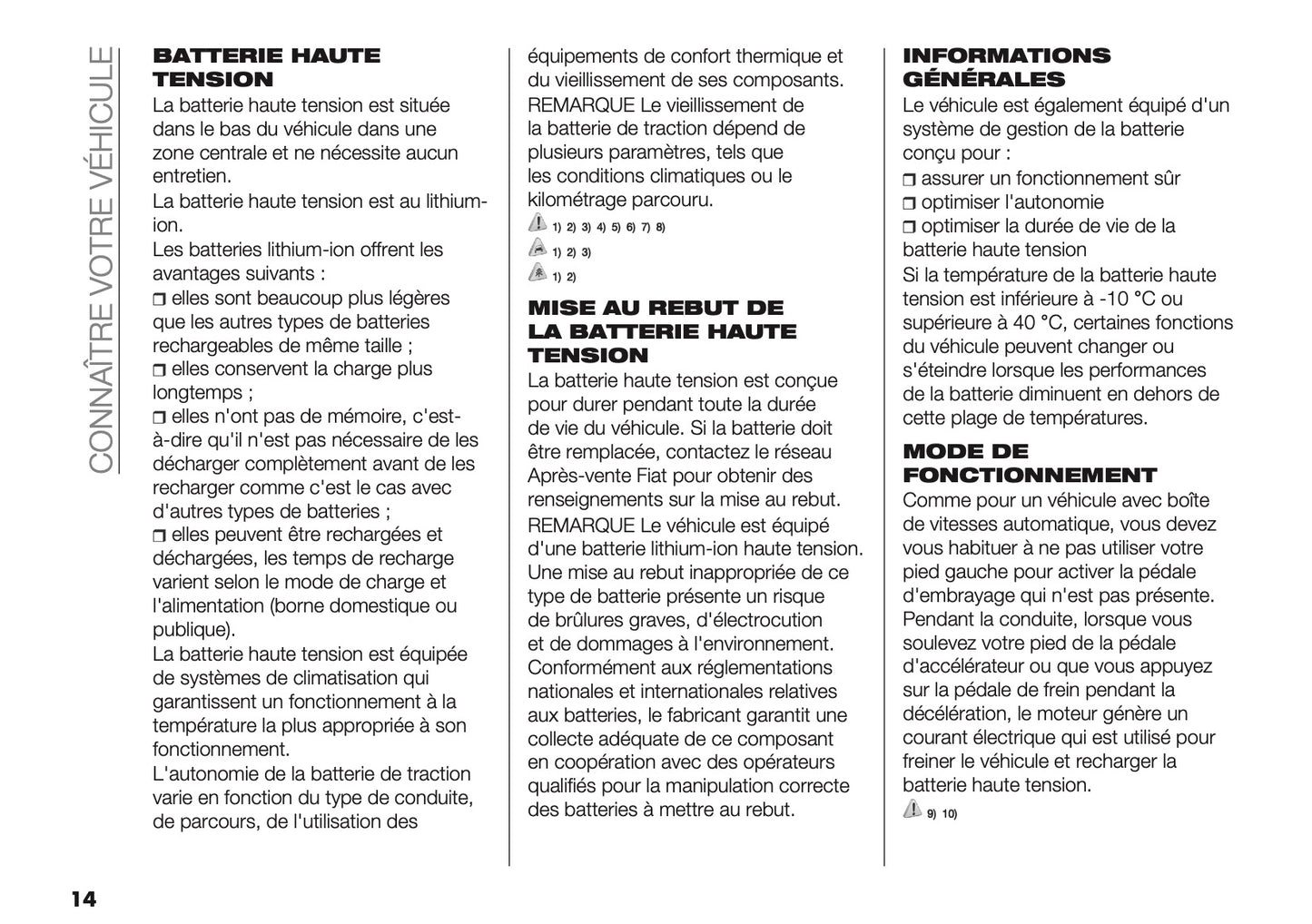 2025-2026 Fiat 600 Owner's Manual | French