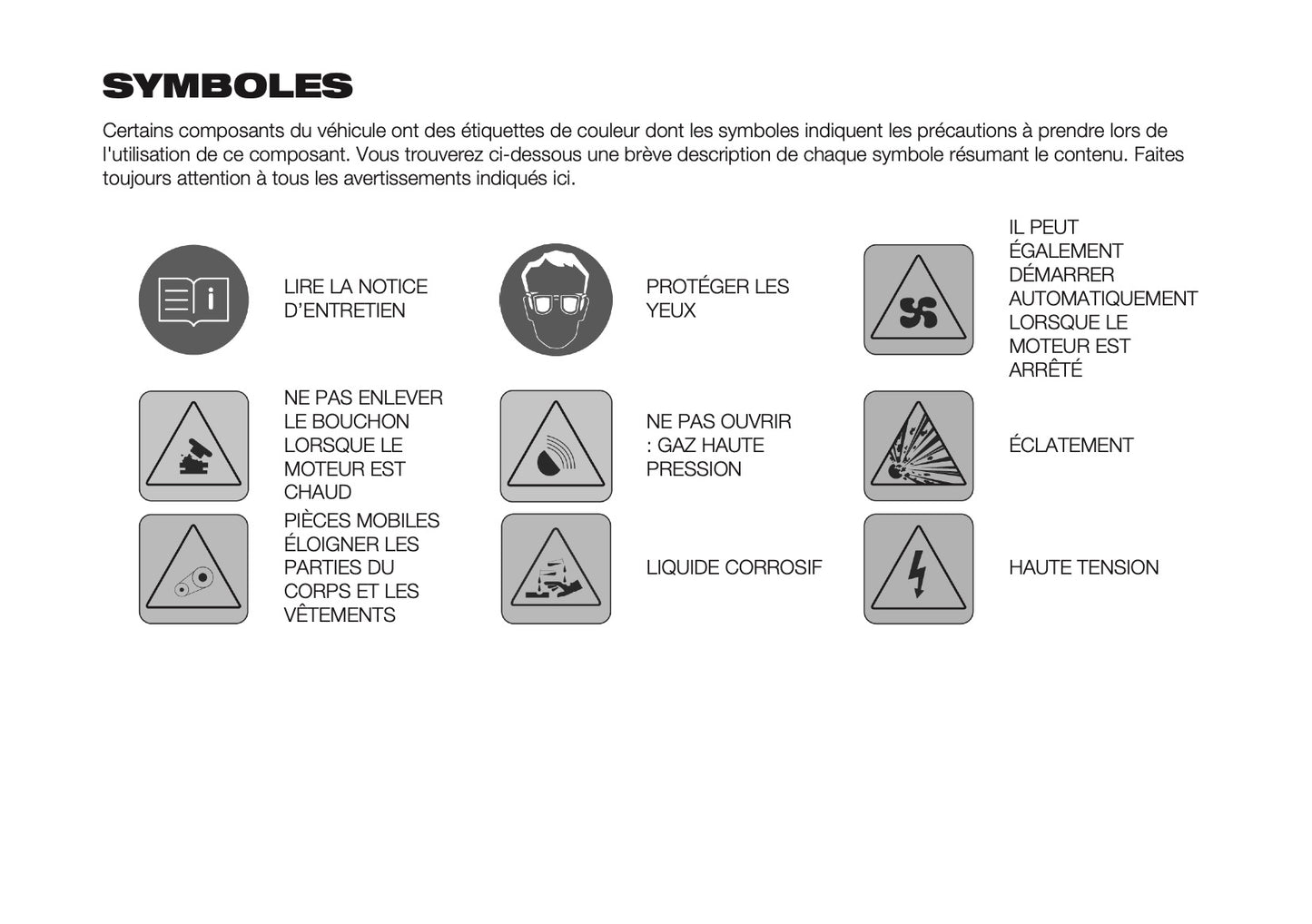 2025-2026 Fiat 600 Owner's Manual | French