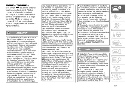 2026 Fiat 600 Owner's Manual | French