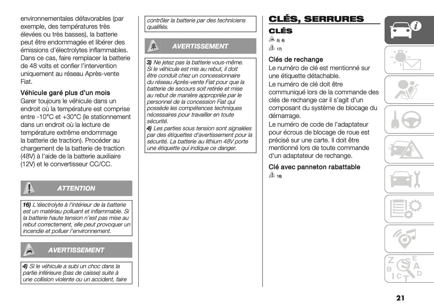 2026 Fiat 600 Owner's Manual | French