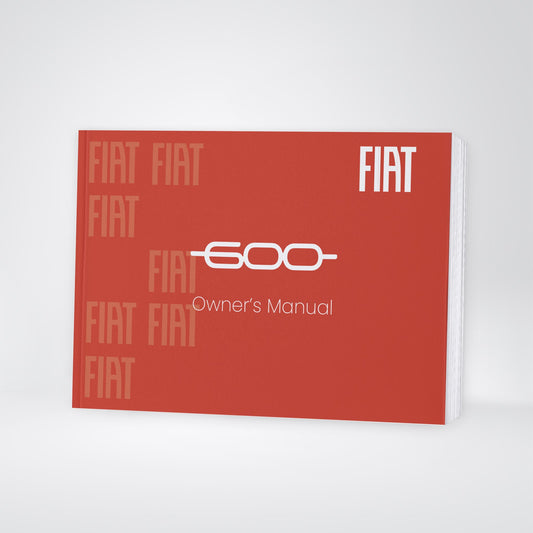 2026 Fiat 600 Owner's Manual | English