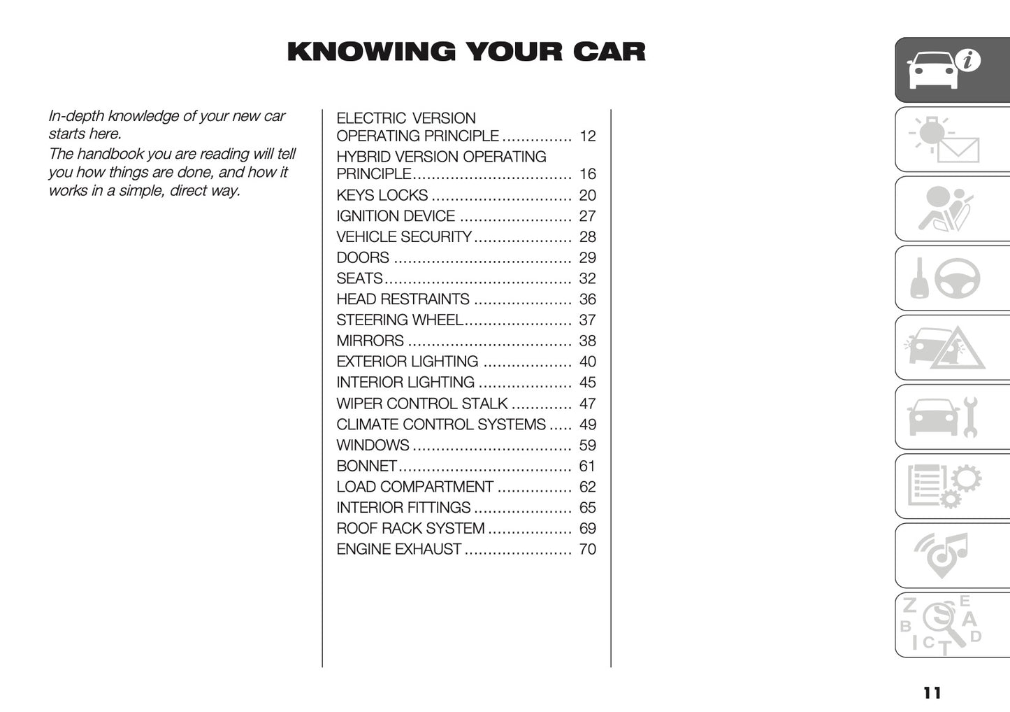 2026 Fiat 600 Owner's Manual | English