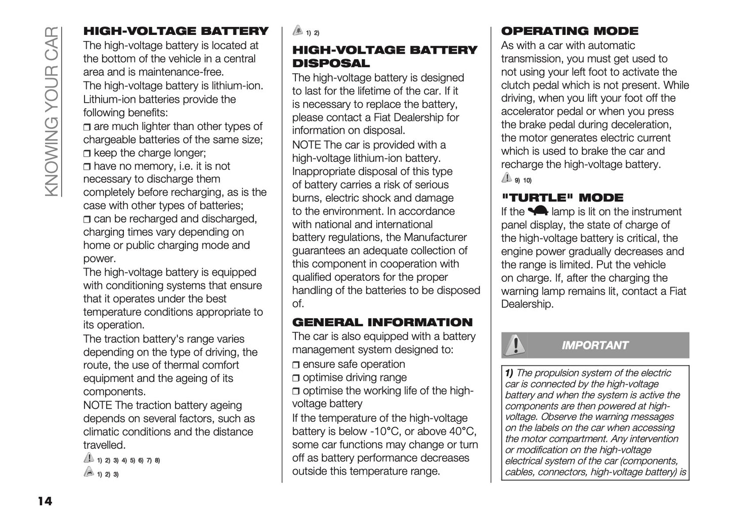 2026 Fiat 600 Owner's Manual | English