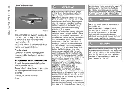 2026 Fiat 600 Owner's Manual | English