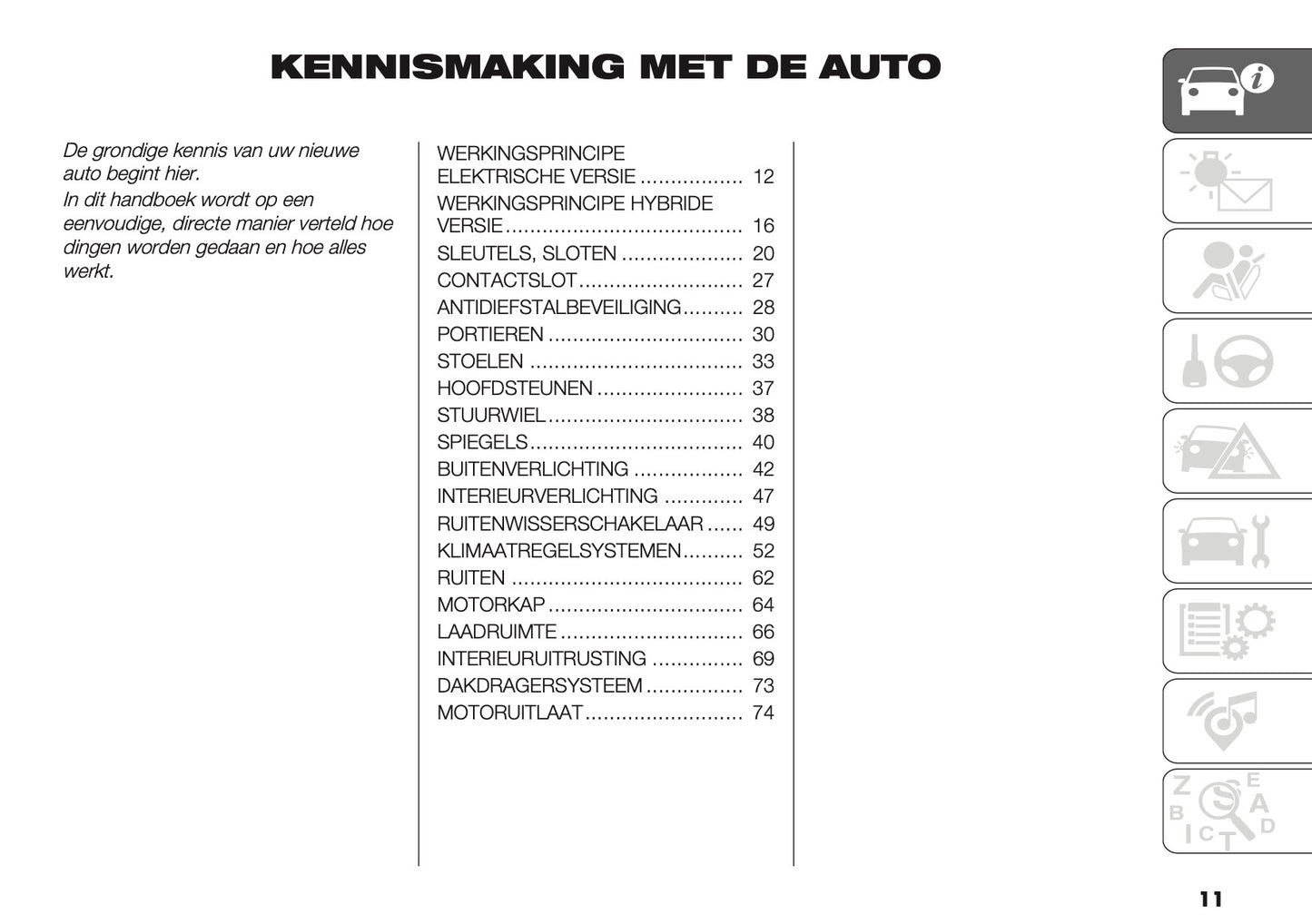 2024-2025 Fiat 600 Gebruikershandleiding | Nederlands
