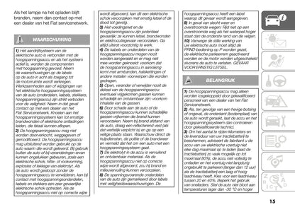 2024-2025 Fiat 600 Gebruikershandleiding | Nederlands