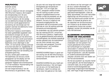 2024-2025 Fiat 600 Gebruikershandleiding | Nederlands