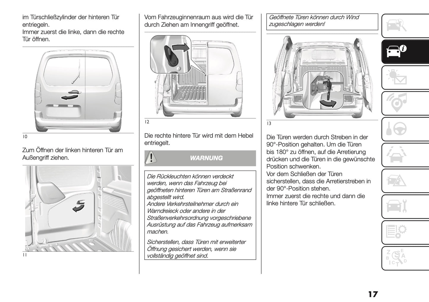 2026 Fiat Doblò Owner's Manual | German