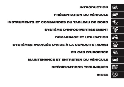 2026 Fiat Doblò Owner's Manual | French