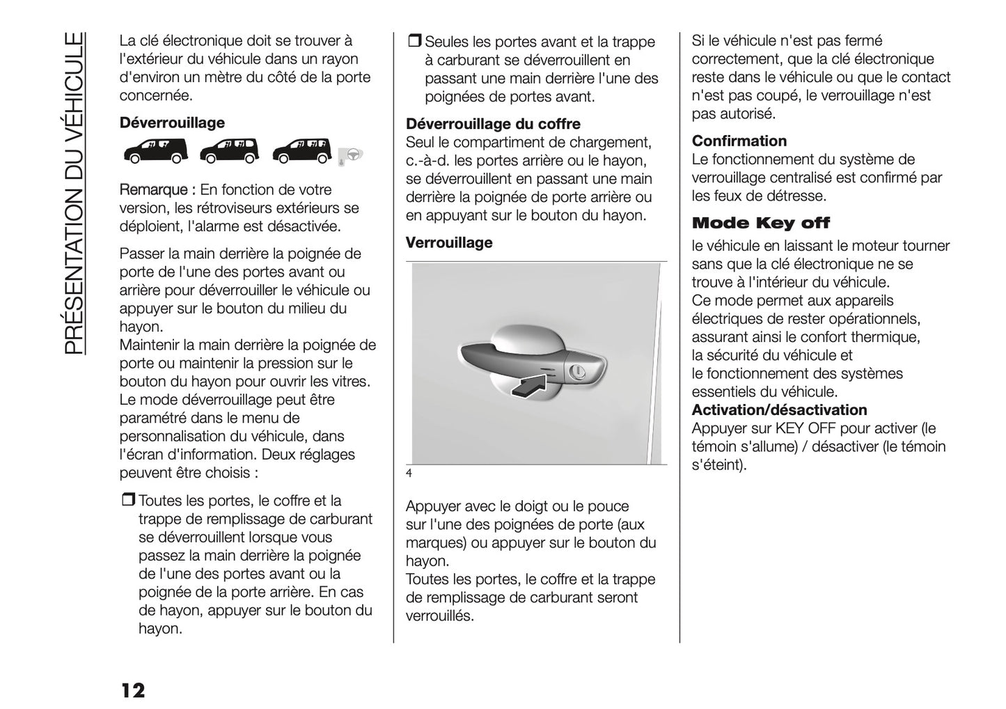 2026 Fiat Doblò Owner's Manual | French