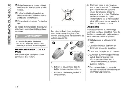 2026 Fiat Doblò Owner's Manual | French