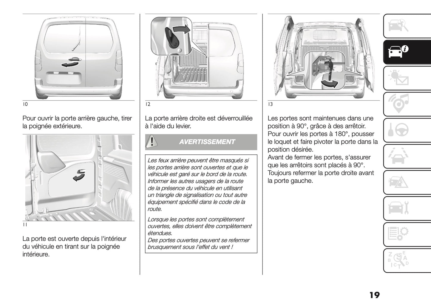2026 Fiat Doblò Owner's Manual | French