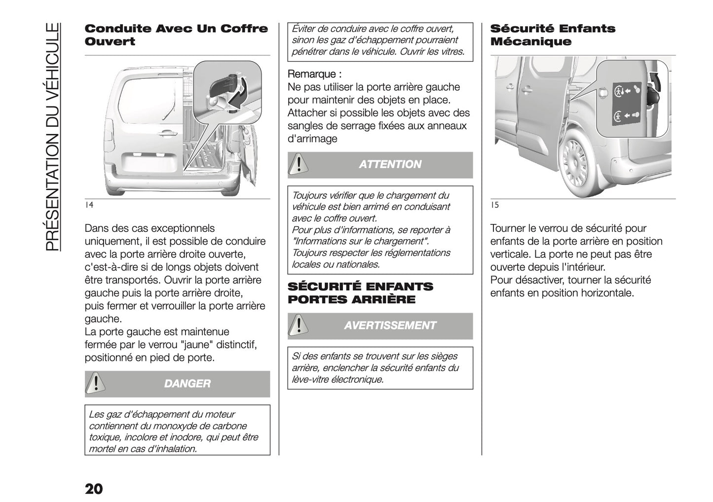 2026 Fiat Doblò Owner's Manual | French