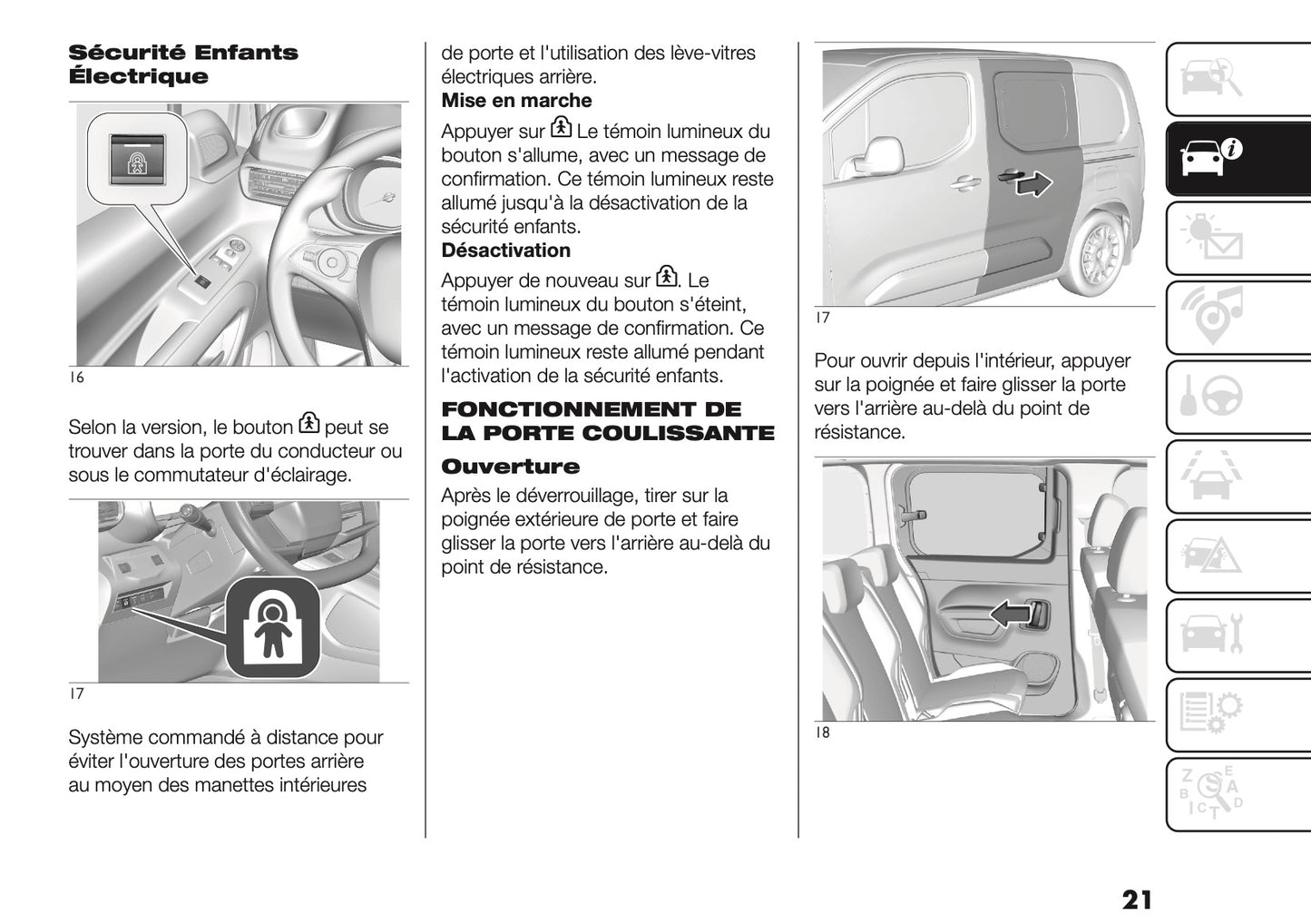 2026 Fiat Doblò Owner's Manual | French
