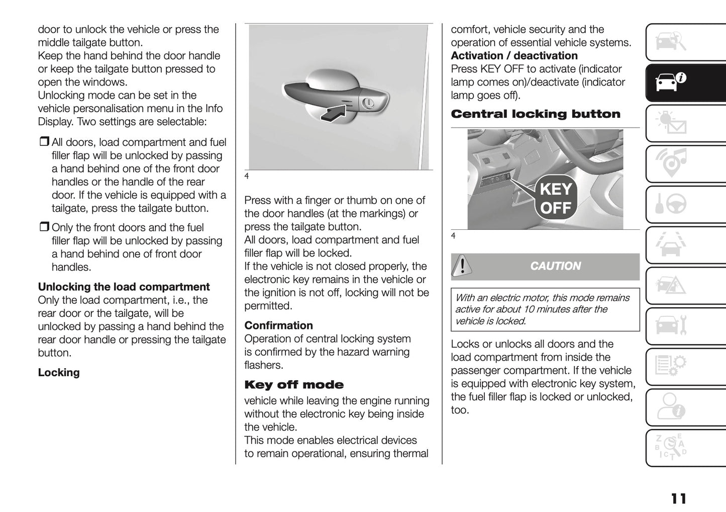 2025 Fiat Doblò Owner's Manual | English