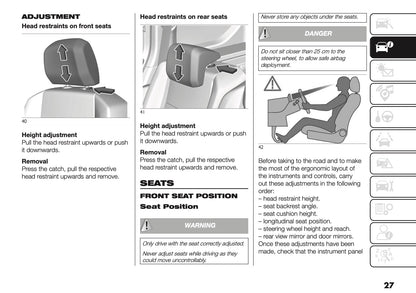 2025 Fiat Doblò Owner's Manual | English