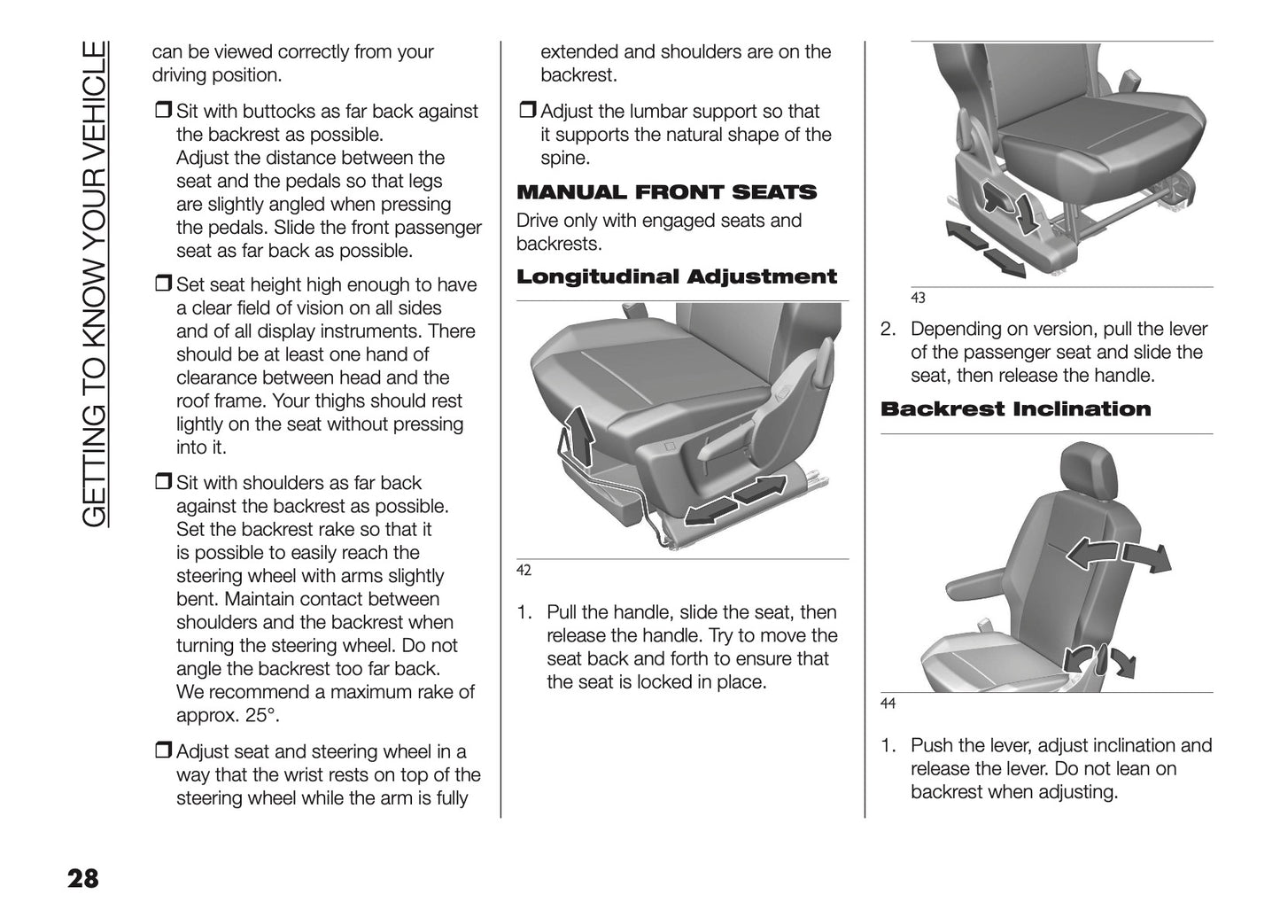 2025 Fiat Doblò Owner's Manual | English