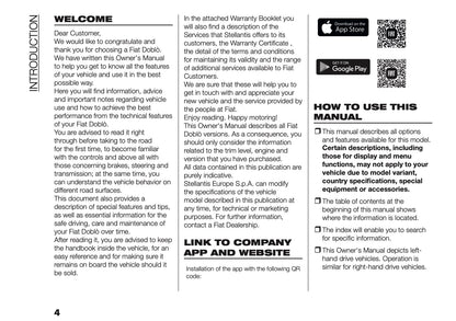 2026 Fiat Doblo Owner's Manual | English